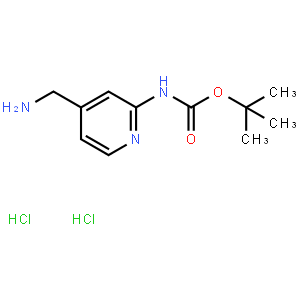 2-(Boc-氨基)-4-(氨甲基)吡啶二盐酸盐