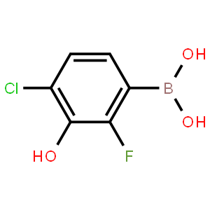 4-Chloro-2-fluoro-3-hydroxyphenylboronic acid