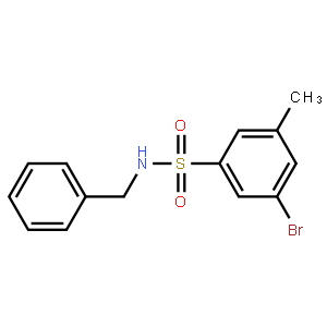 N-Benzyl-3-bromo-5-methylbenzenesulfonamide