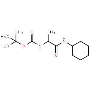 N-Cyclohexyl 2-(BOC-amino)propanamide