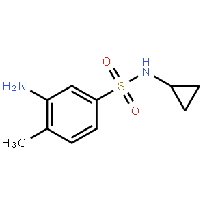 3-Amino-N-cyclopropyl-4-methylbenzenesulfonamide