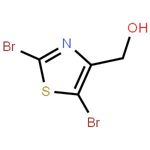 2,5-Dibromo-4-(hydroxymethyl)thiazole