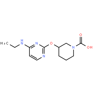 (R)-3-((4-(Ethylamino)pyrimidin-2-yl)oxy)piperidine-1-carboxylic acid