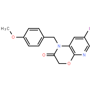 7-Iodo-1-(4-methoxybenzyl)-1h-pyrido-[2,3-b][1,4]oxazin-2(3h)-one