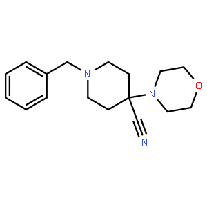 1-苄基-4-吗啉哌啶-4-甲腈