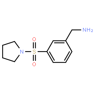 (3-(Pyrrolidin-1-ylsulfonyl)phenyl)methanamine