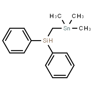Trimethylstannylmethyldiphenylsilan