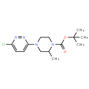 tert-Butyl 4-(6-chloropyridazin-3-yl)-2-methylpiperazine-1-carboxylate