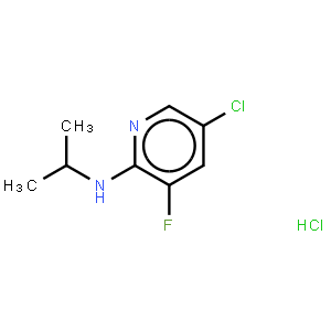 5-Chloro-3-fluoro-2-(N-isopropylamino)pyridine, HCl