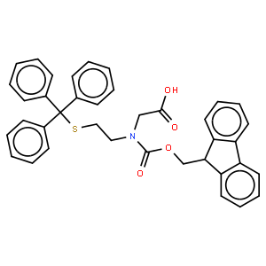 Fmoc-n-[2-(tritylmercapto)ethyl]-glycine