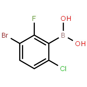 3-Bromo-6-chloro-2-fluorophenylboronic acid