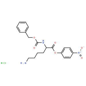 Nalpha-Carbobenzyloxy-L-lysine 4-nitrophenyl ester hydrochloride