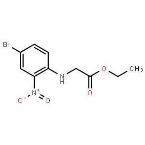 Ethyl 2-[(4-bromo-2-nitrophenyl)amino]acetate