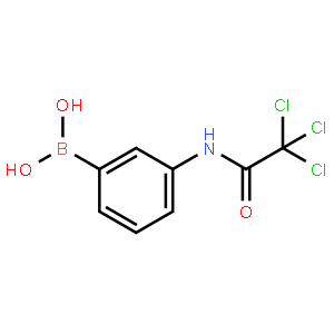 3-(2,2,2-Trichloroacetamido)benzeneboronic acid