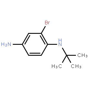 2-Bromo-1-N-tert-butylbenzene-1,4-diamine