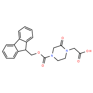 4-Fmoc-1-carboxymethyl-piperazin-2-one