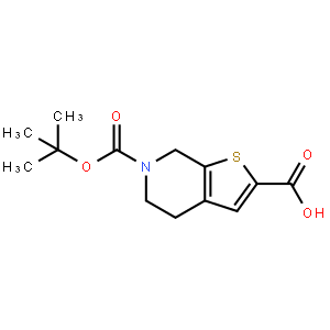 6-(tert-Butoxycarbonyl)-4,5,6,7-tetrahydrothieno[2,3-c]pyridine-2-carboxylic acid