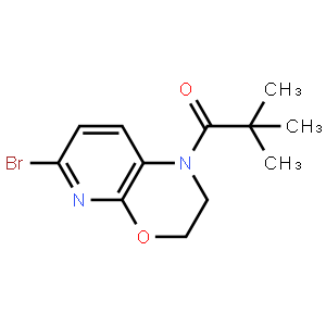 1-(6-Bromo-2,3-dihydro-1h-pyrido[2,3-b][1,4]-oxazin-1-yl)-2,2-dimethylpropan-1-one