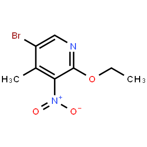5-溴-2-乙氧基-4-甲基-3-硝基吡啶