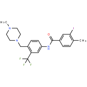 3-Iodo-4-methyl-N-(4-((4-methylpiperazin-1-yl)methyl)-3-(trifluoromethyl)phenyl)benzamide