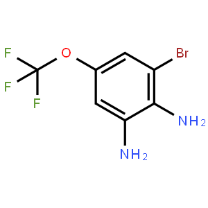 3-Bromo-5-(trifluoromethoxy)benzene-1,2-diamine