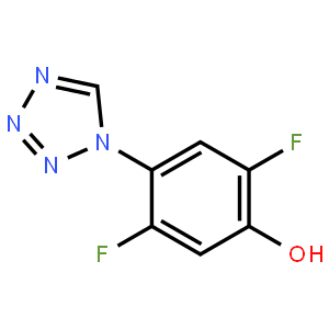 2,5-Difluoro-4-(1H-tetrazol-1-yl)phenol