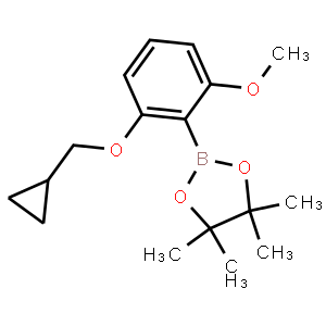 2-(2-Cyclopropylmethoxy-6-methoxyphenyl)-4,4,5,5-tetramethyl-[1,3,2]dioxaborolane