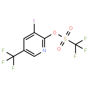 3-Iodo-5-(trifluoromethyl)pyridin-2-yl trifluoromethanesulfonate