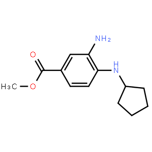 Methyl 3-amino-4-(cyclopentylamino)benzoate