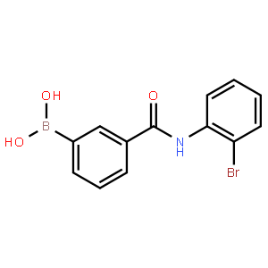 3-(2-Bromophenylcarbamoyl)benzeneboronic acid