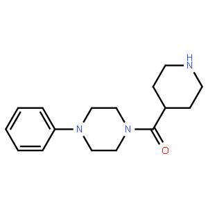 (4-Phenylpiperazin-1-yl)(piperidin-4-yl)methanone