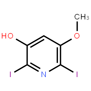 2,6-Diiodo-5-methoxypyridin-3-ol