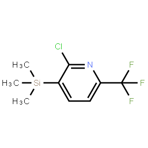 2-Chloro-6-trifluoromethyl-3-(trimethylsilyl)pyridine