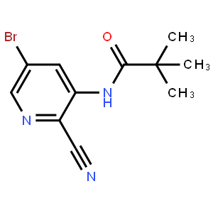 N-(5-Bromo-2-cyanopyridin-3-yl)pivalamide