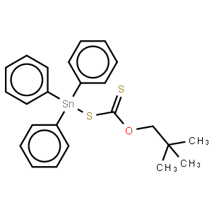 O-Neopentyl-S-triphenylstannyl xanthate