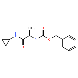 Benzyl N-[(1S)-1-(cyclopropylcarbamoyl)ethyl]carbamate