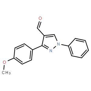 3-(4-Methoxyphenyl)-1-phenyl-1h-pyrazole-4-carbaldehyde