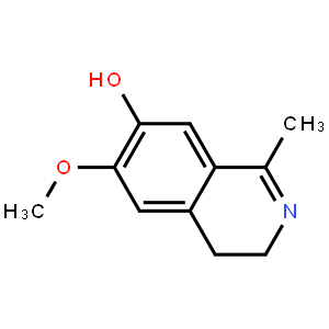 1-Methyl-7-hydroxy-6-methoxy-3,4-dihydroisoquinoline