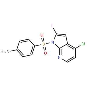 N-Tosyl-4-chloro-2-iodo-7-azaindole