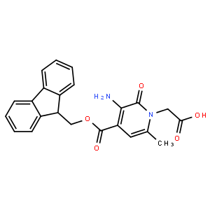 Fmoc-3-amino-6-methyl-1-carboxymethyl-pyridin-2-one