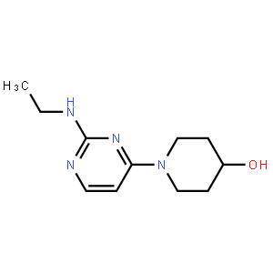 1-(2-(Ethylamino)pyrimidin-4-yl)piperidin-4-ol