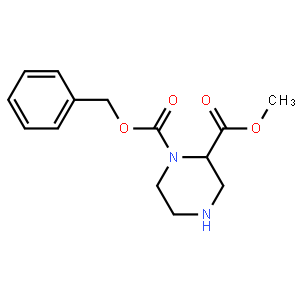 (2S)-1,2-哌嗪二甲酸 2-甲酯 1-苄酯