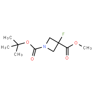 1-tert-Butyl 3-methyl 3-fluoroazetidine-1,3-dicarboxylate