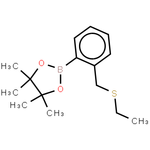 2-(Ethylthiomethyl)phenylboronic acid, pinacol ester