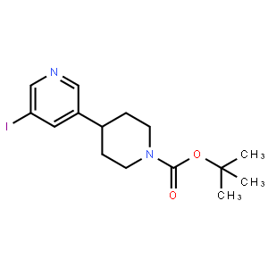 tert-Butyl 4-(5-iodopyridin-3-yl)piperidine-1-carboxylate