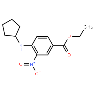 Ethyl 4-(cyclopentylamino)-3-nitrobenzoate