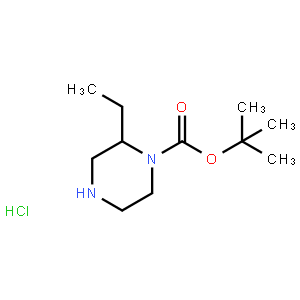 tert-Butyl 2-ethylpiperazine-1-carboxylate hydrochloride