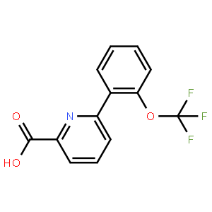 6-[2-(三氟甲氧基)苯基]-2-吡啶甲酸