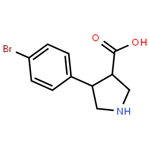 4-(4-Bromophenyl)pyrrolidine-3-carboxylic acid