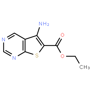 ETHYL 5-AMINOTHIENO[2,3-D]PYRIMIDINE-6-CARBOXYLATE
